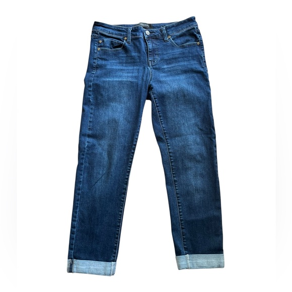 Liverpool Jeans Company Denim - Liverpool Jeans Company women’s 6 x 28 Dark Blue Ankle Jeans